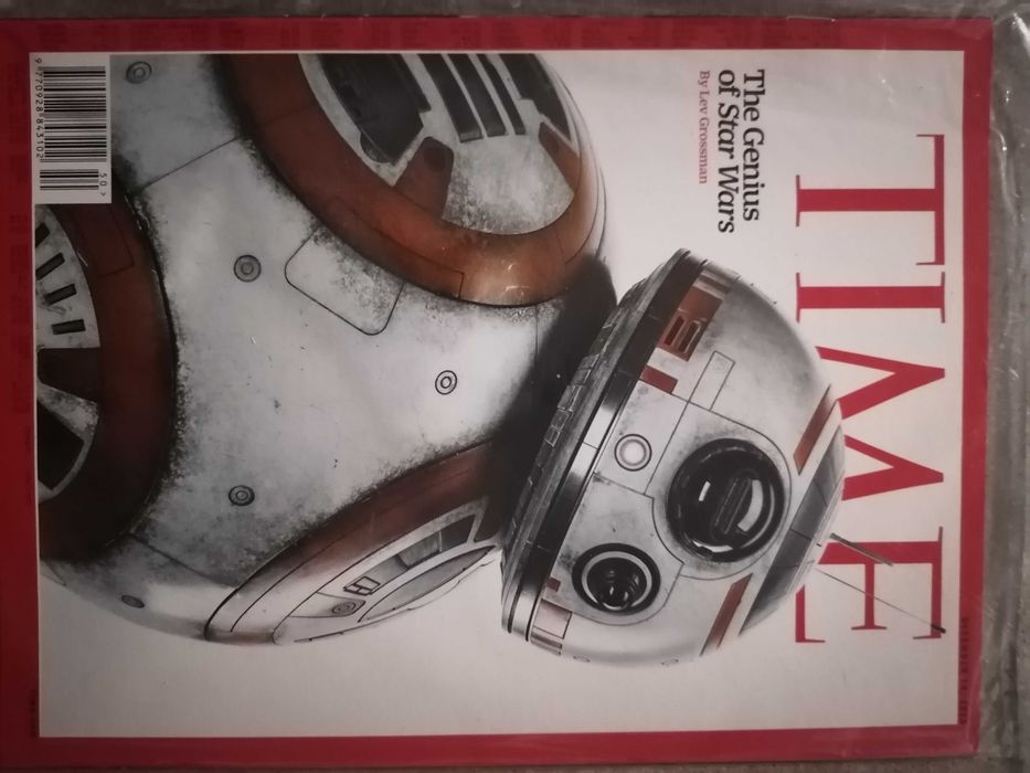 Dupla revistas TIME antigas -  Star Wars 2015 - Colecionadores