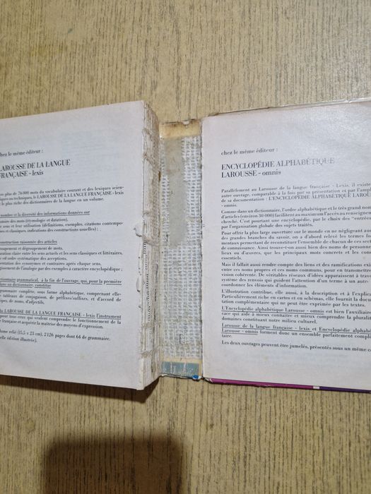 Książka Le petit Larousse słownik francusko-francuski