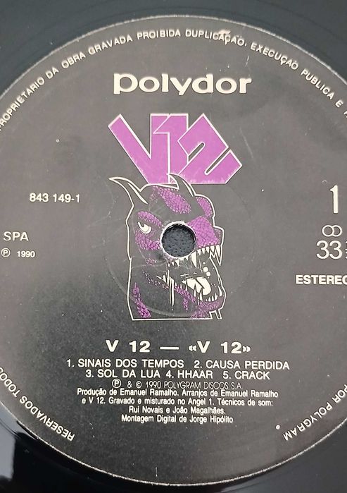 V12 - V12 (Vinil / LP)