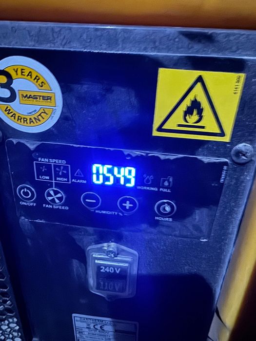 Osuszacz powietrza MASTER DHP 65 DV