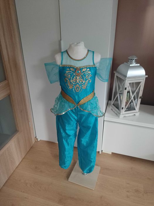 NOWY strój karnawałowy JASMINA DŻASMINA kostium przebranie 122/140 2