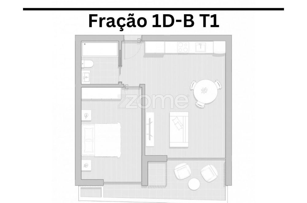 Apartamento T1 Luxuoso em construção na Praia da Vagueira