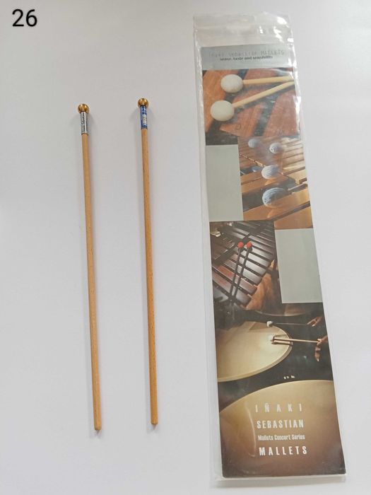 Baquetas Lira/ Glockenspiel Iñaki Sebastián G2 Brass 12mm