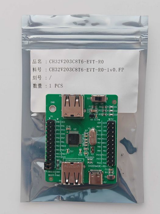 Development boards на архітектурі RISC-V від WCH