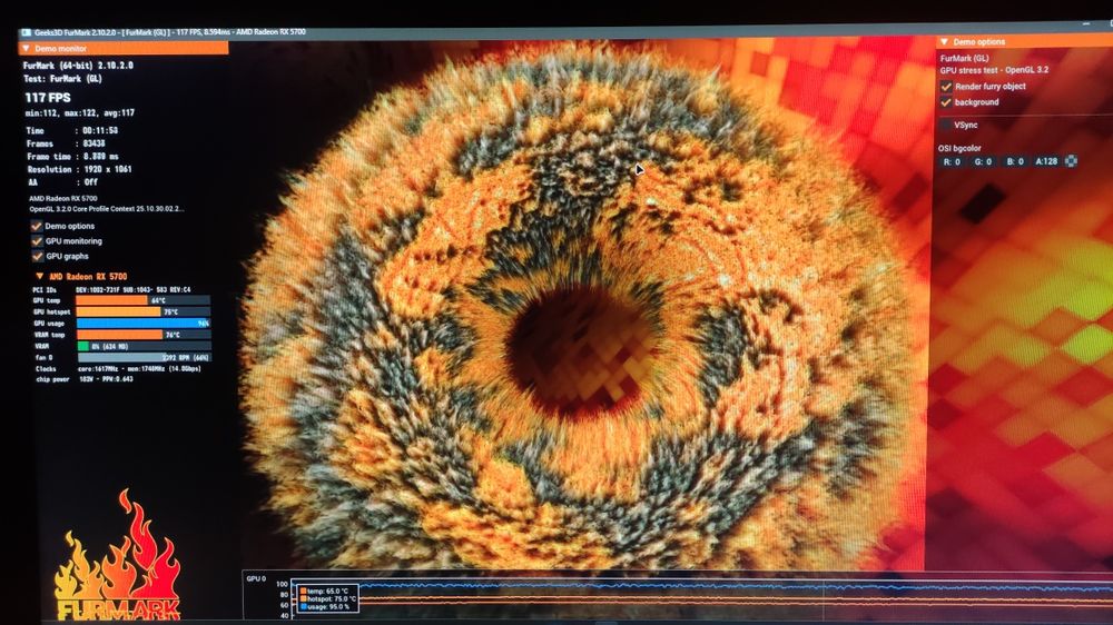 ASUS Dual Radeon RX 5700 EVO OC, 8 GB GDDR6, 256-bit