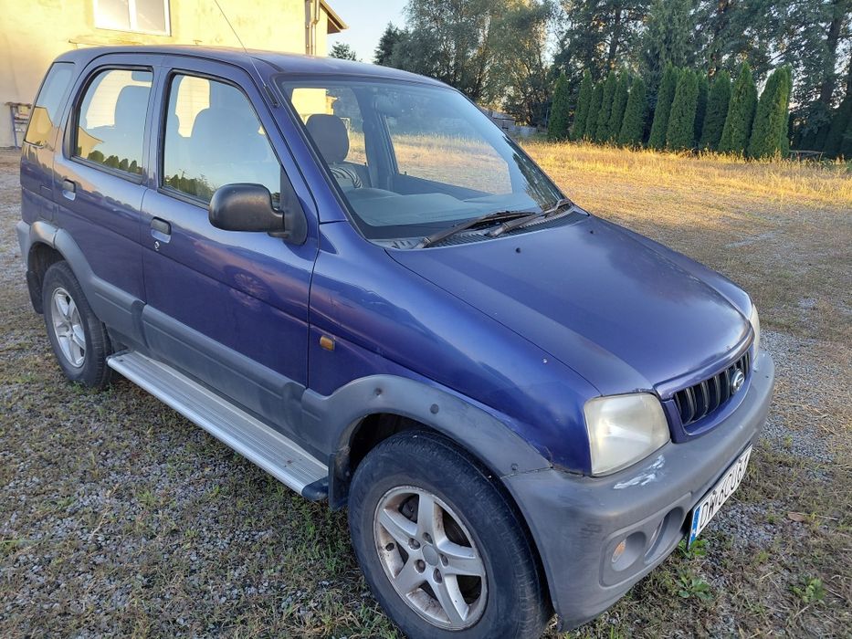 Ładny Daihatsu Terios 1.3cm Benz 93KM 4x4 HAK