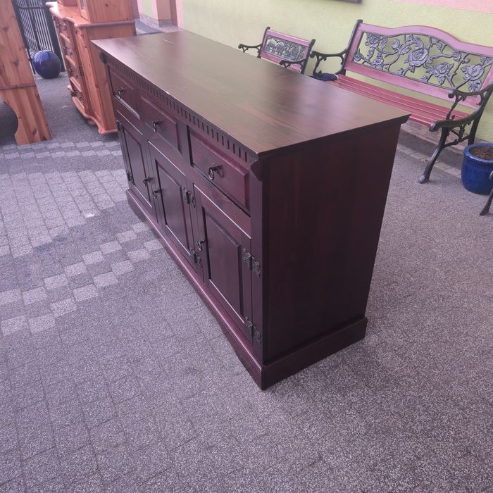 Komoda kolonialne lite drewno