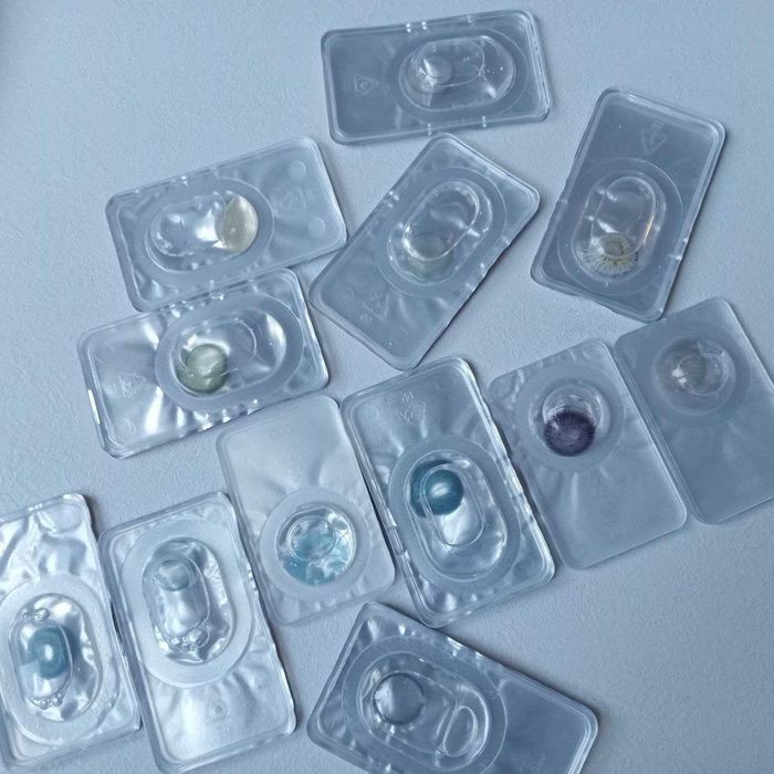 Лiнзи кольоровi без дiоптрiй