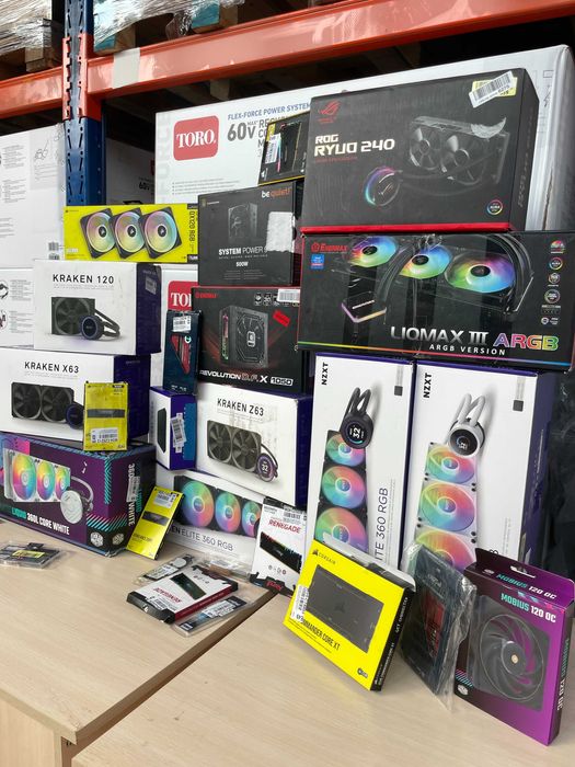 ОПТ Комплектуючі з Амазон! Corsair, NZXT, Kingston, ASUS