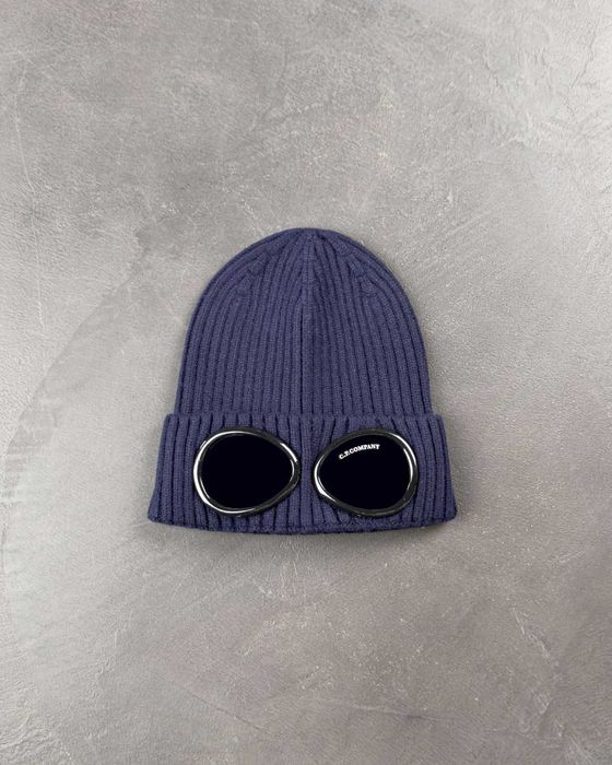 Шапка C.P. Company Goggle Beanie Navy