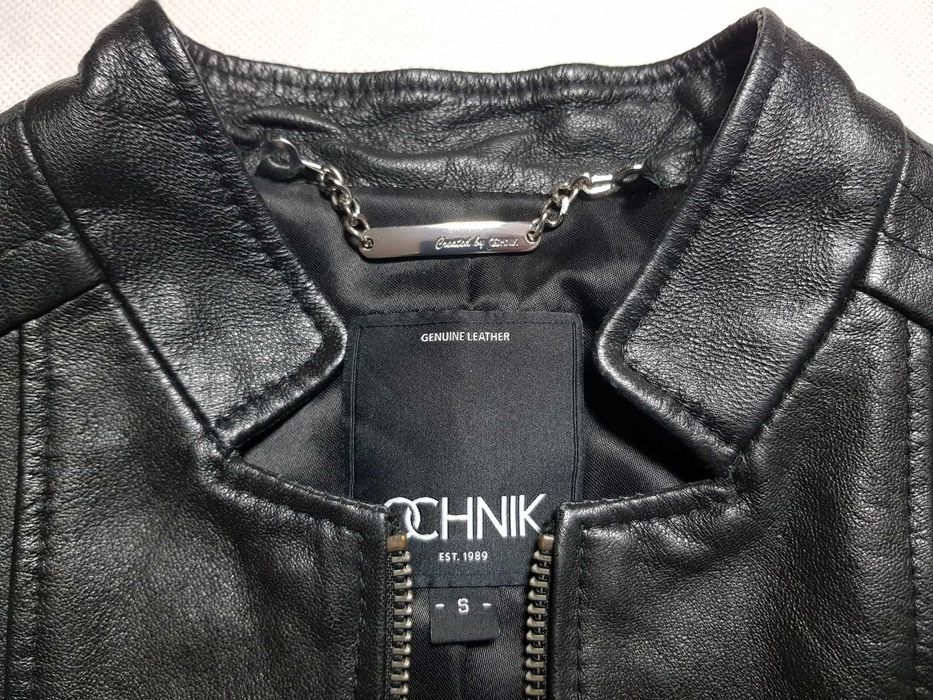 OCHNIK - Śliczna Damska Kurtka / Skóra roz. S Jak Nowa _ ^