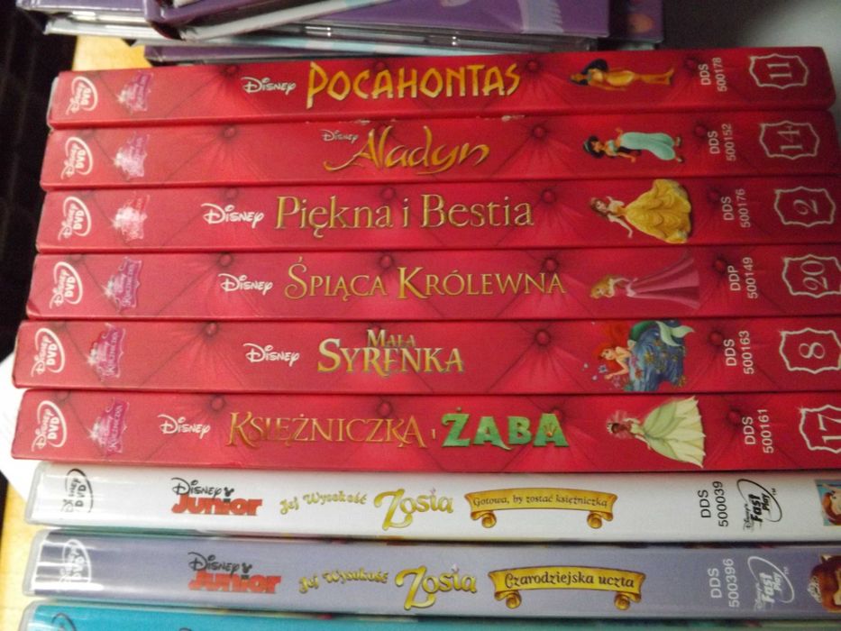 Jej wysokość Zosia dvd bajka disney film