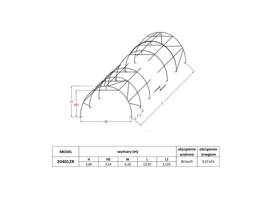 Hala Łukowa, Namiotowa, Namiot Nowość Cena Brutto!