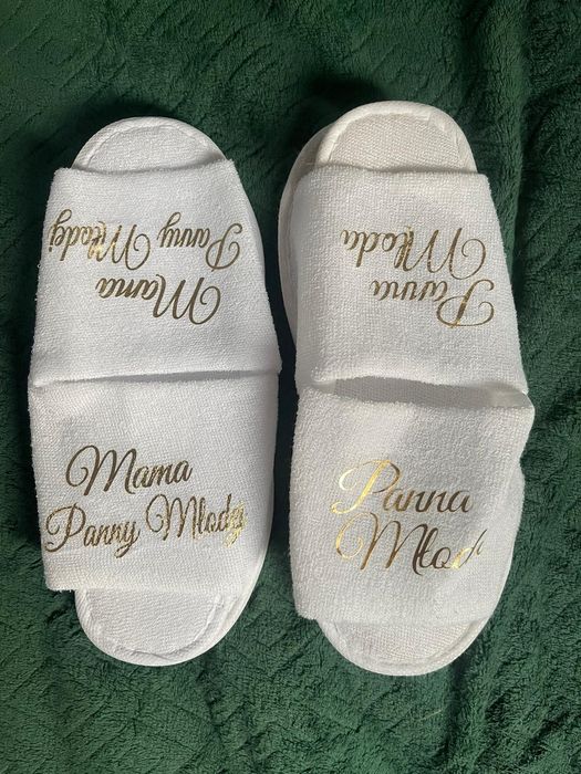 Kapcie Panna Młoda i Mama Panny Młodej
