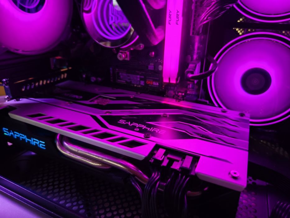 OKAZJA ! AMD Radeon Sapphire NITRO+ RX 580 4GB dual  HDMI / DVI-D / DUAL DP OC