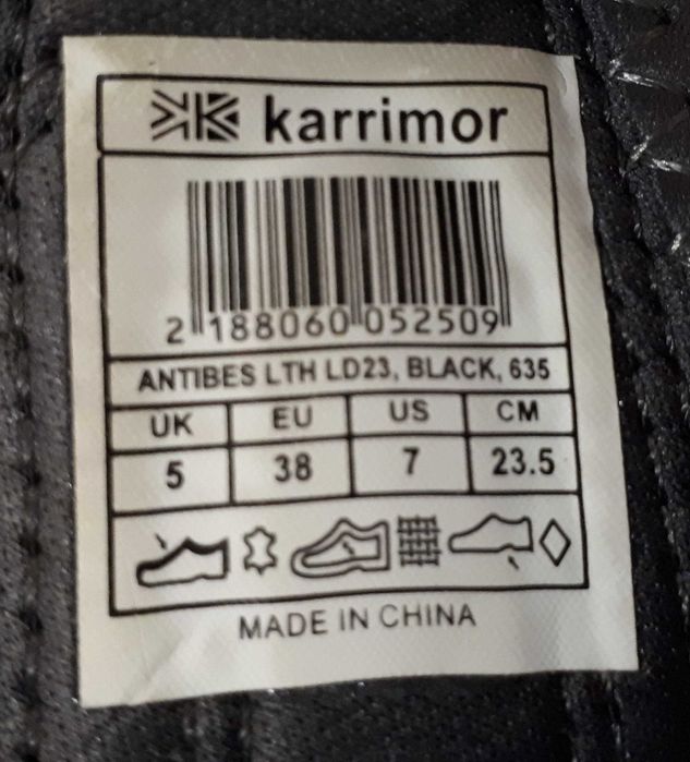 Sandały damskie rozmiar 38 KARRIMOR Antibes skóra