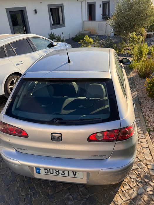 SEAT Ibiza 6L 1.2 Gasolina (2002) • IPO até 07/2027 • Económico e fiável
