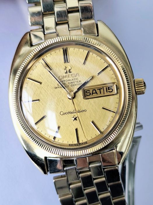 Oryginalny  szwajcarski zegarek Omega Constelation chronometer z 1969