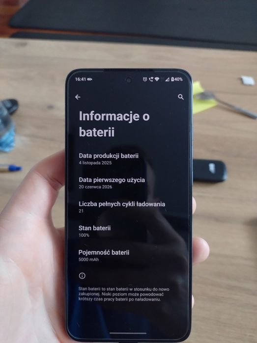 Motorola Edge 60 neo | Stan idealny | 12/256