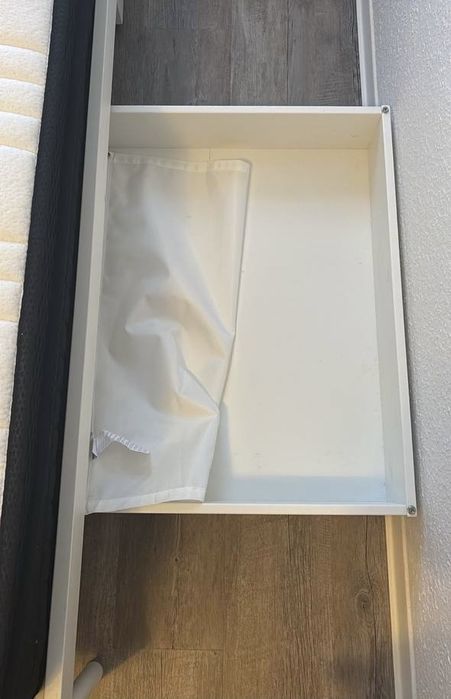 Łóżko Ikea Kleppstad 140x200 + materac