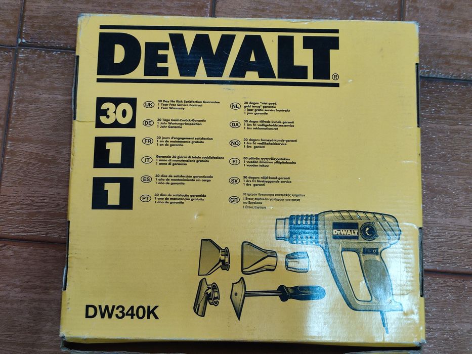 Pistola Ar Quente Dewalt 2000W