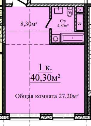 1-кімнатна квартира за адресою вул. Аркадійське плато (площа 41 м²) - Atlanta.ua - фото 9