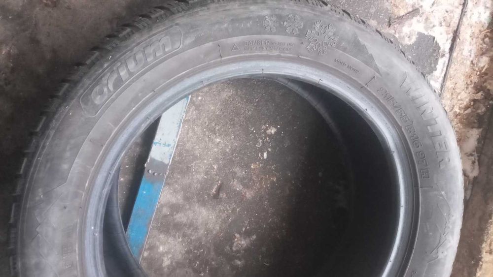 215/55/16 пара зимової гуми Orium Winter