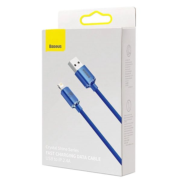 Baseus Crystal Shine Series kabel przewód USB do szybkiego ładowania i