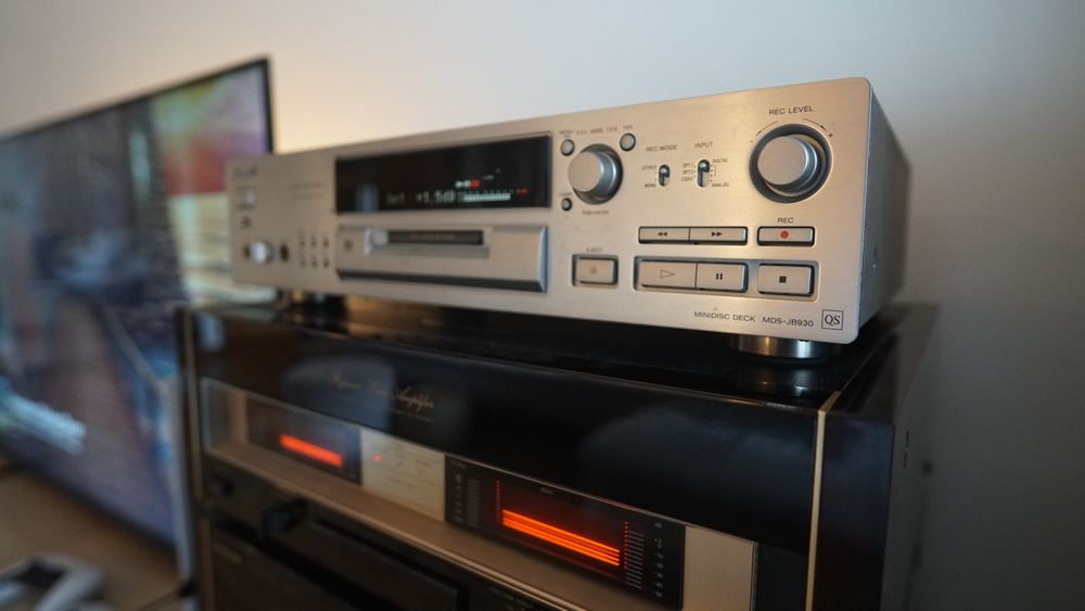 Minidisc  Sony MDS-JB930  QS – ATRAC Type-R – MiniDisc Deck Premium V