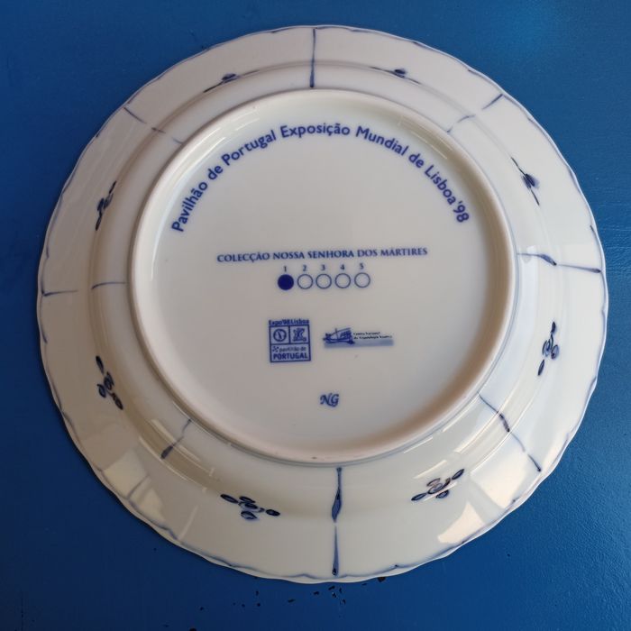 Coleção de 5 pratos Pavilhão de Portugal Exposição Mundial Lisboa 9