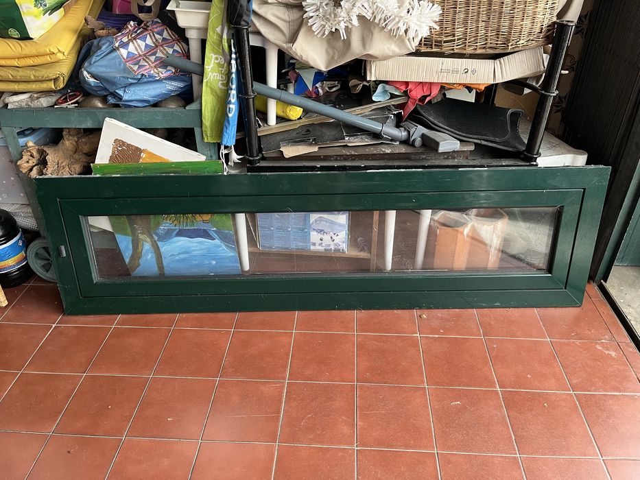 Janela vertical  aluminio