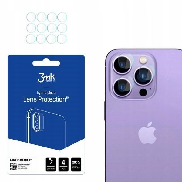 Szkło na aparat do iPhone 14 Pro / 14 Pro Max 3MK Lens Protection