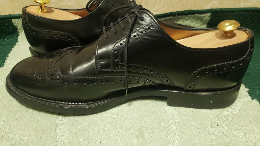Туфли броги Loake (England). Goodyear Welted. Разм. 46.