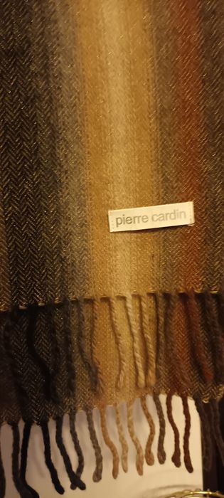 Szalik wełna Pierre Cardin