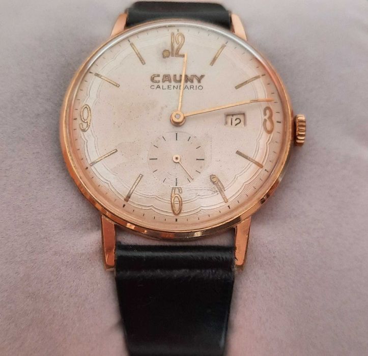 Relógio Cauny Prima jumbo com calendário
