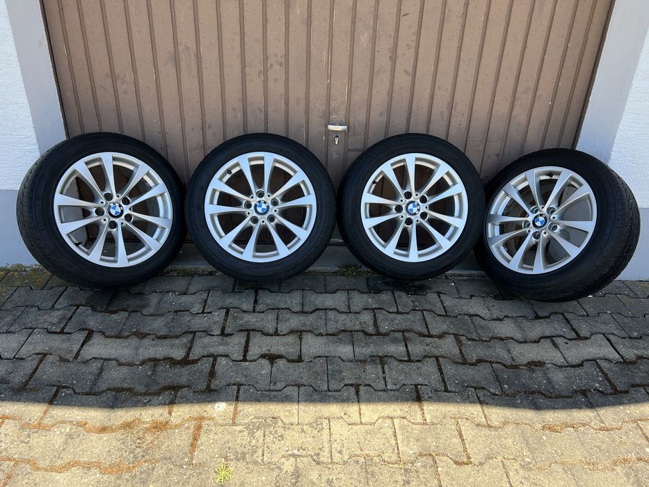 Orginale feligi  BMW z oponami zimowymi 4 szt 225/50R17