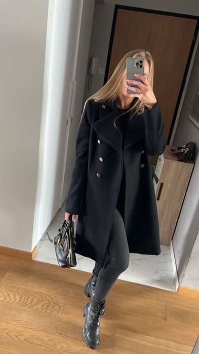 Płaszcz wełniany Guess Marciano 36 Płaszcz zimowy Guess