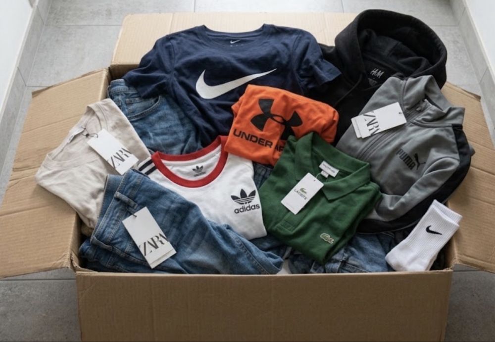 BOX Z UBRANIAMI MIX losowe paczki