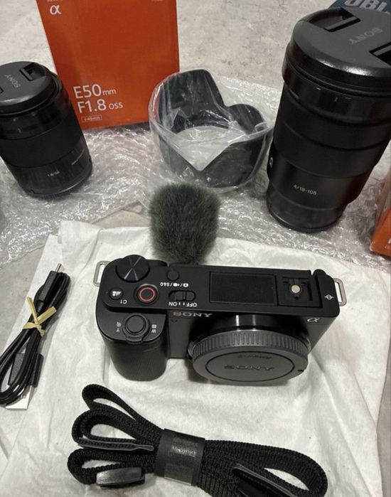Sony zve10 + 2 objetivas
