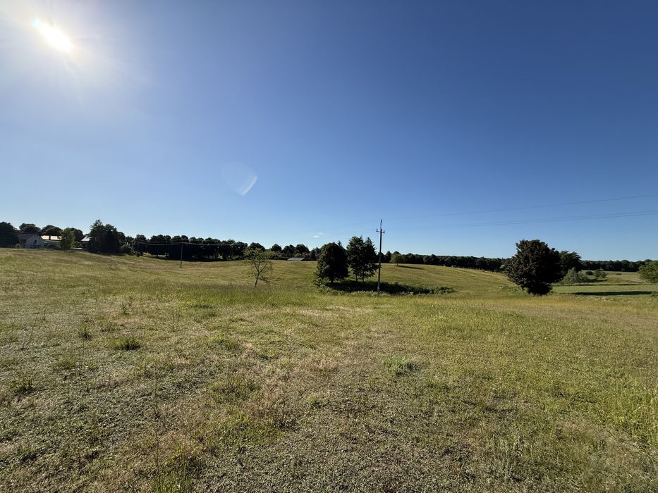 Duża działka budowlana pod lasem Kłębowiec. 3400 m² - Widok 4