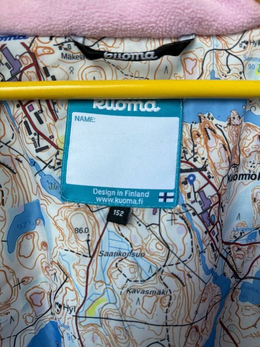 Зимова куртка kuoma 152 розмір