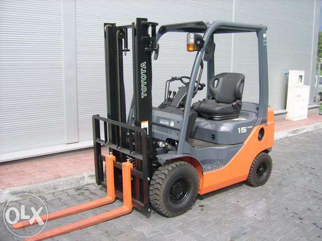 Wózek Widłowy TOYOTA serii 8 , Wózki Widłowe TOYOTA , LINDE