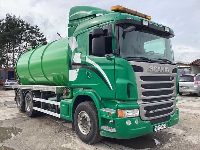 Asenizacyjna beczka pod samochod 20000 L szambo