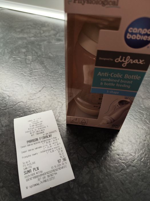 Butelka antykolkowa S-Shape Canpol babies