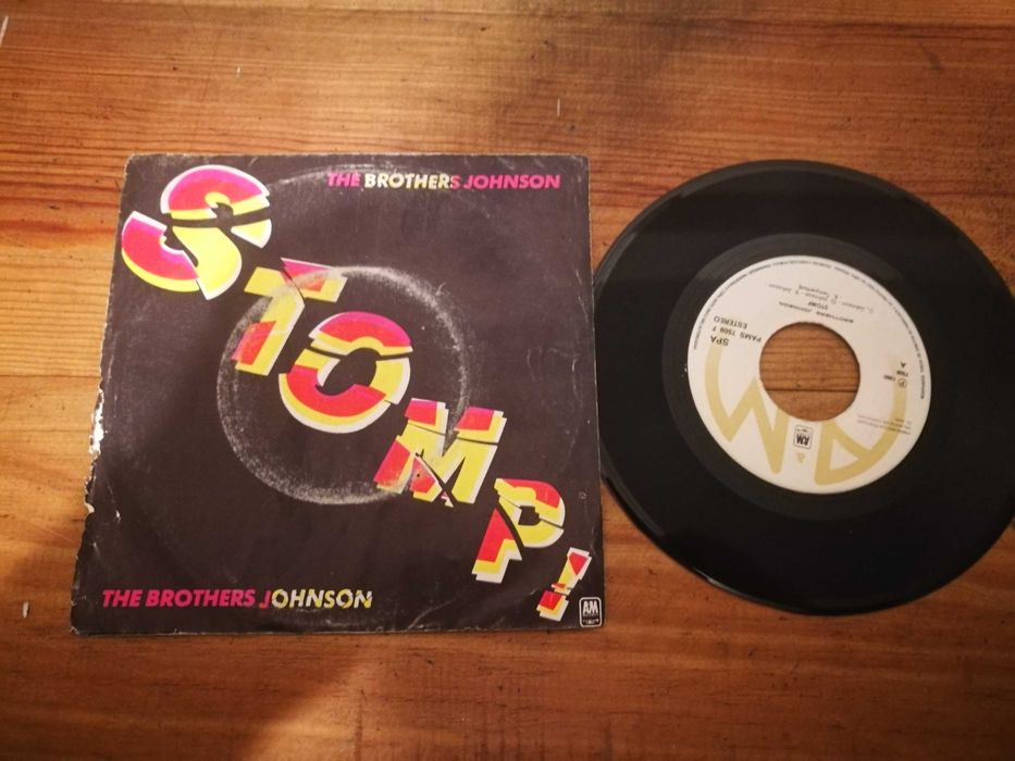 THE   Brothers Johnson - Stomp! SINGLE