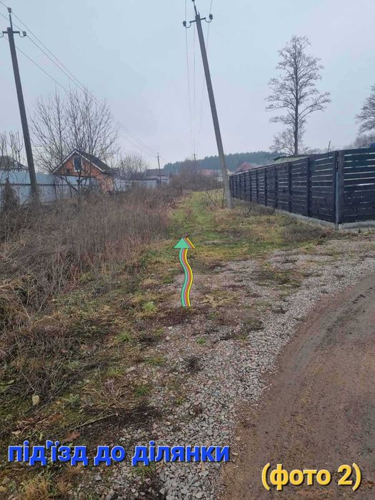 ділянка (23,62 сотки) під забудову, 15хв до метро Теремки,від Власника