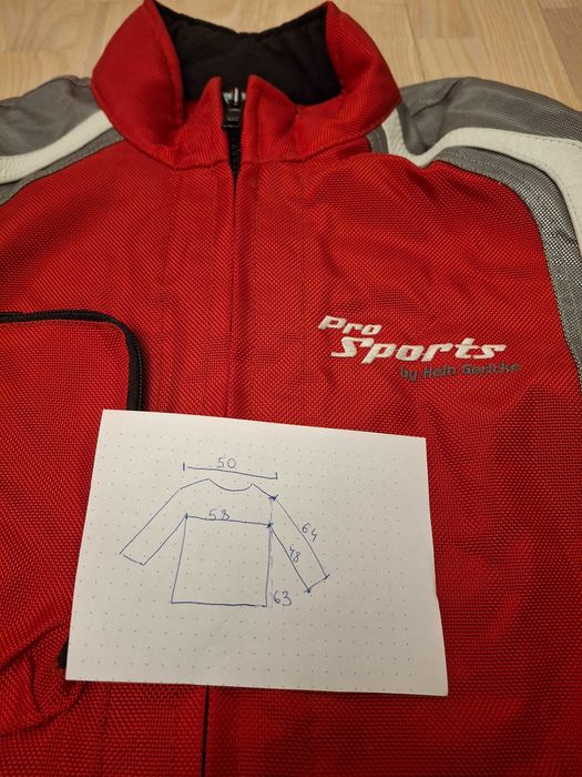 Куртка мотоциклетная размер 50-52