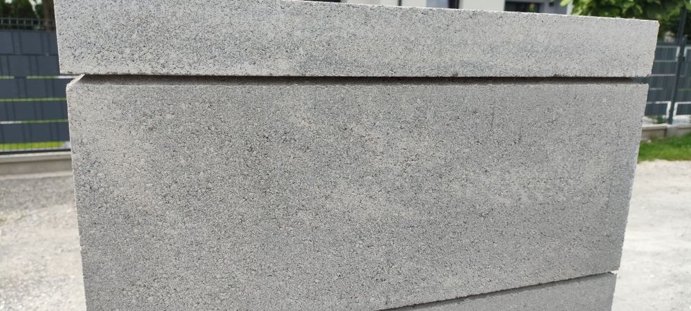 Ogrodzenie  Continental bloczki i daszki.