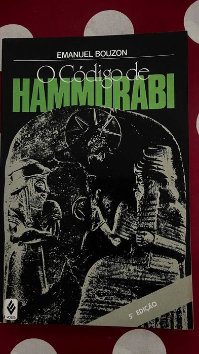 Livro Código de Hamurabi, compilação de Emanuel Bouzon