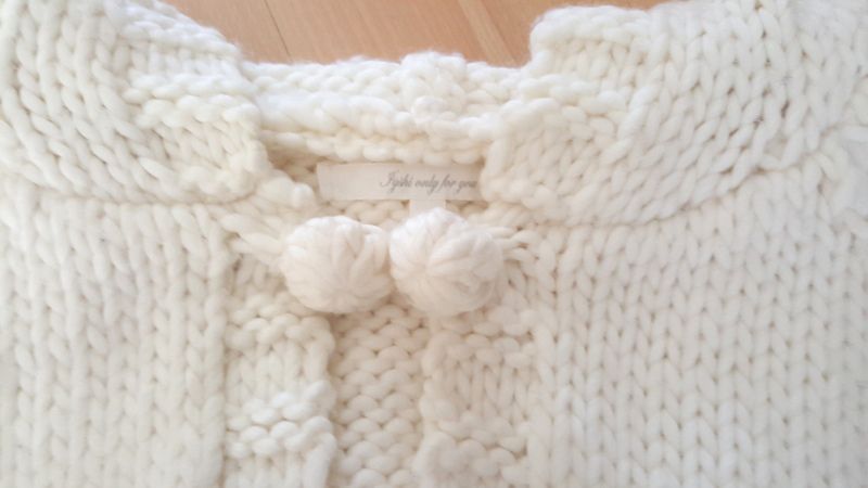 Narzutka sweterek CUBUS komunia roz 146 stan bdb+